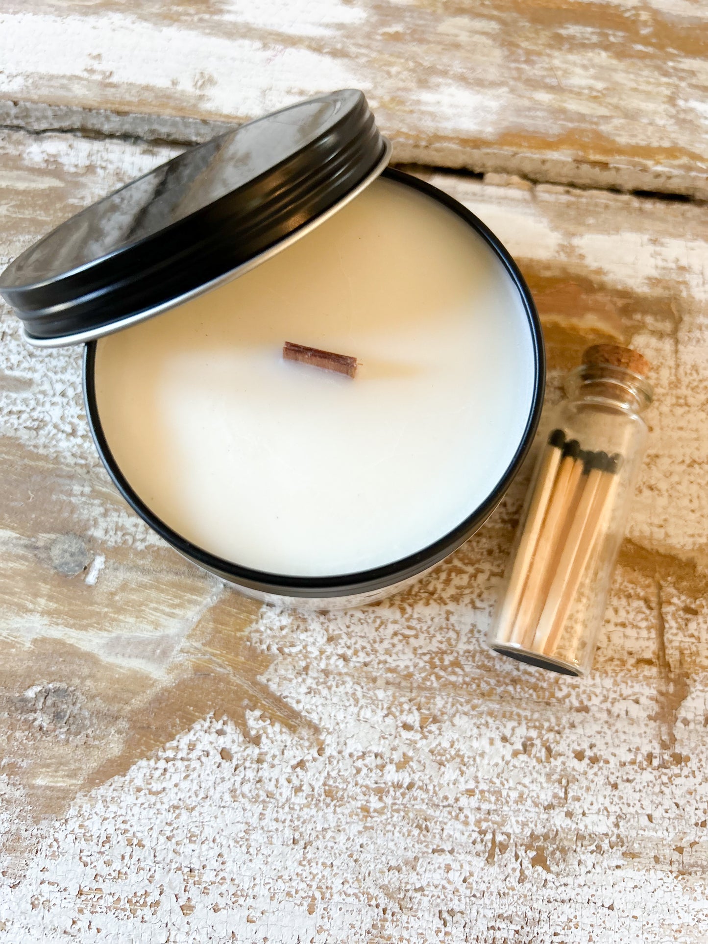 Metal Tin Candle ~ Apple Cinnamon