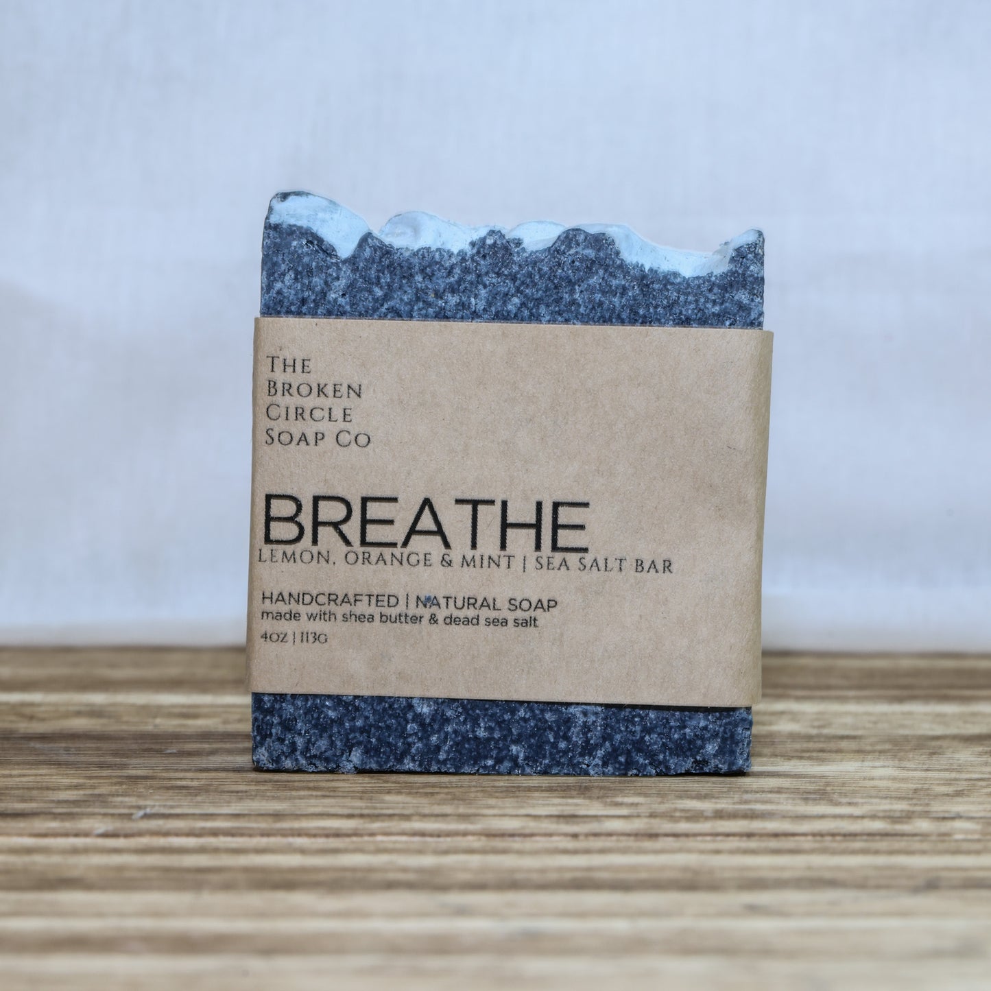Breathe (Lemon, Orange & Spearmint) | Sea Salt Bar | Vegan Soap