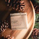 Frosted Forest Artisan Soap – Pine, Cedar & Fir Needle Bar for Refreshing Winter Skin