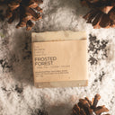 Frosted Forest Artisan Soap – Pine, Cedar & Fir Needle Bar for Refreshing Winter Skin